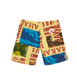Short Homme Original Jams - Surf Contest Jaune - jamsworld.com