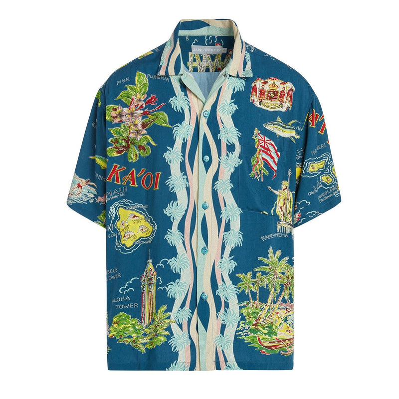 Men's Retro Shirt - No Ka 'Oi - jamsworld.com