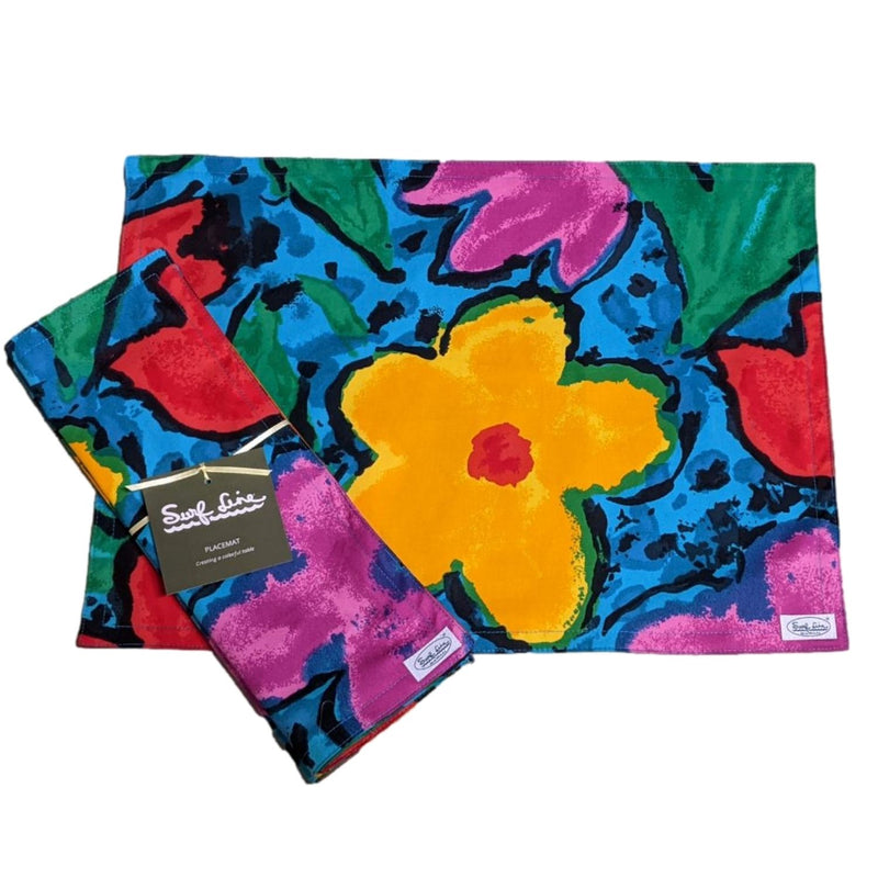 Surf Line Hawaii  Reversible Placemat (Set of 2) - Nohea Iki