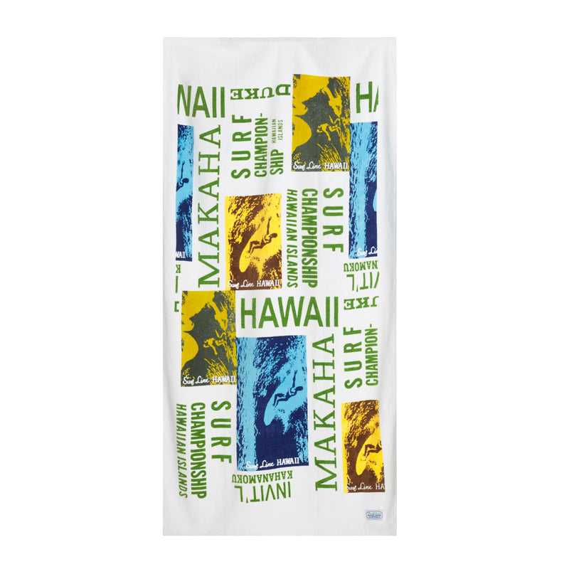 冲浪比赛夏威夷毛巾 - Surf Line Hawaii