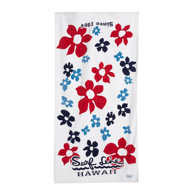 Tradewinds USA White Towel - Surf Line Hawaii
