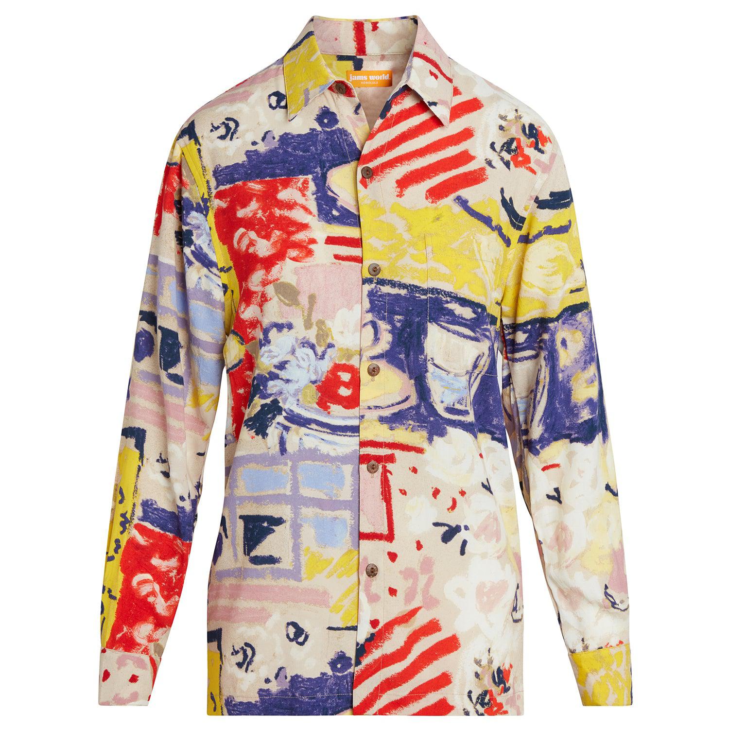 Chemise à manches longues unisexe - Bistro