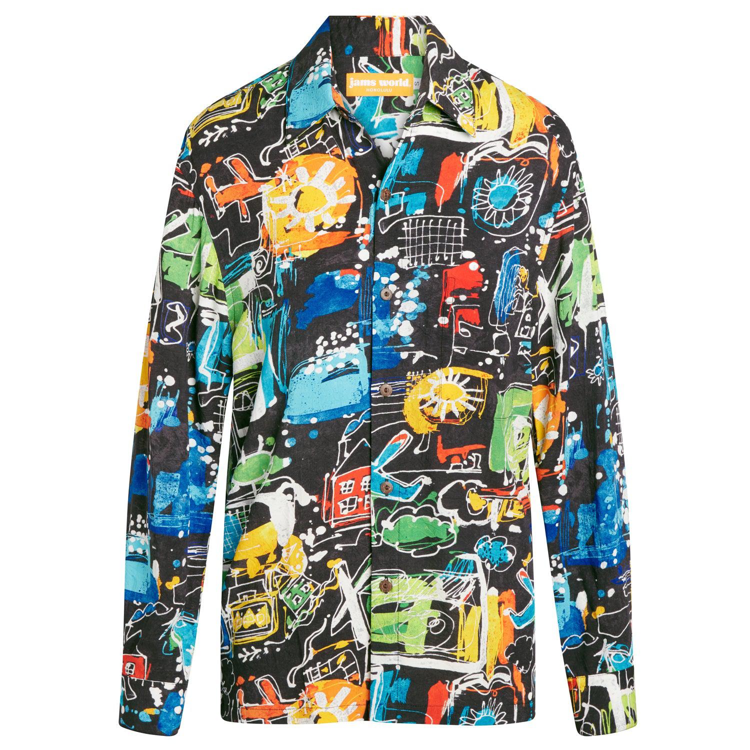 Camiseta manga larga unisex - Clash