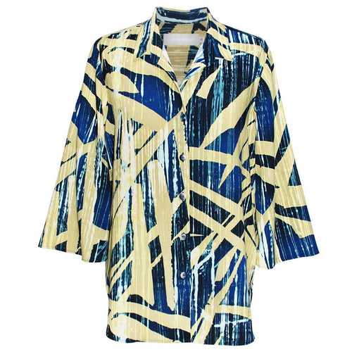 Coastal Top - Wood Grove Navy - jamsworld.com