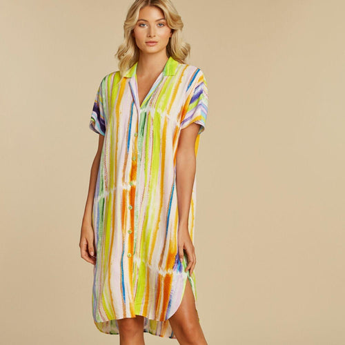 Shirt Dress - Skyline - jamsworld.com
