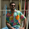 Men's Retro Shirt - Parisian Garden - jamsworld.com