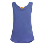 Camiseta sin mangas sólida - Azul medianoche - jamsworld.com