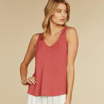 Solid Tank Top - Lychee - jamsworld.com