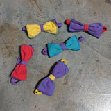 1990's Jams Color Block Knit Bow Ties - jamsworld.com