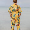 Surf Line Hawaii Vintage Mechanic Suit - Motor Bike Gold