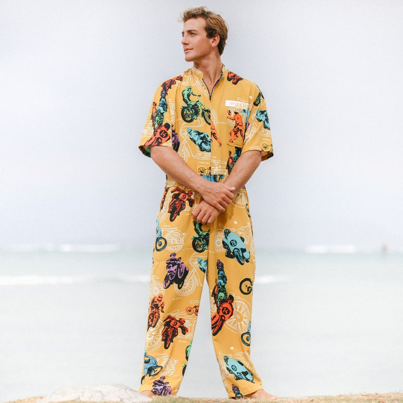 Surf Line Hawaii Vintage Mechanic Suit - Moto Or