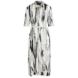 Button-Down Dress - Lucky Bamboo Black