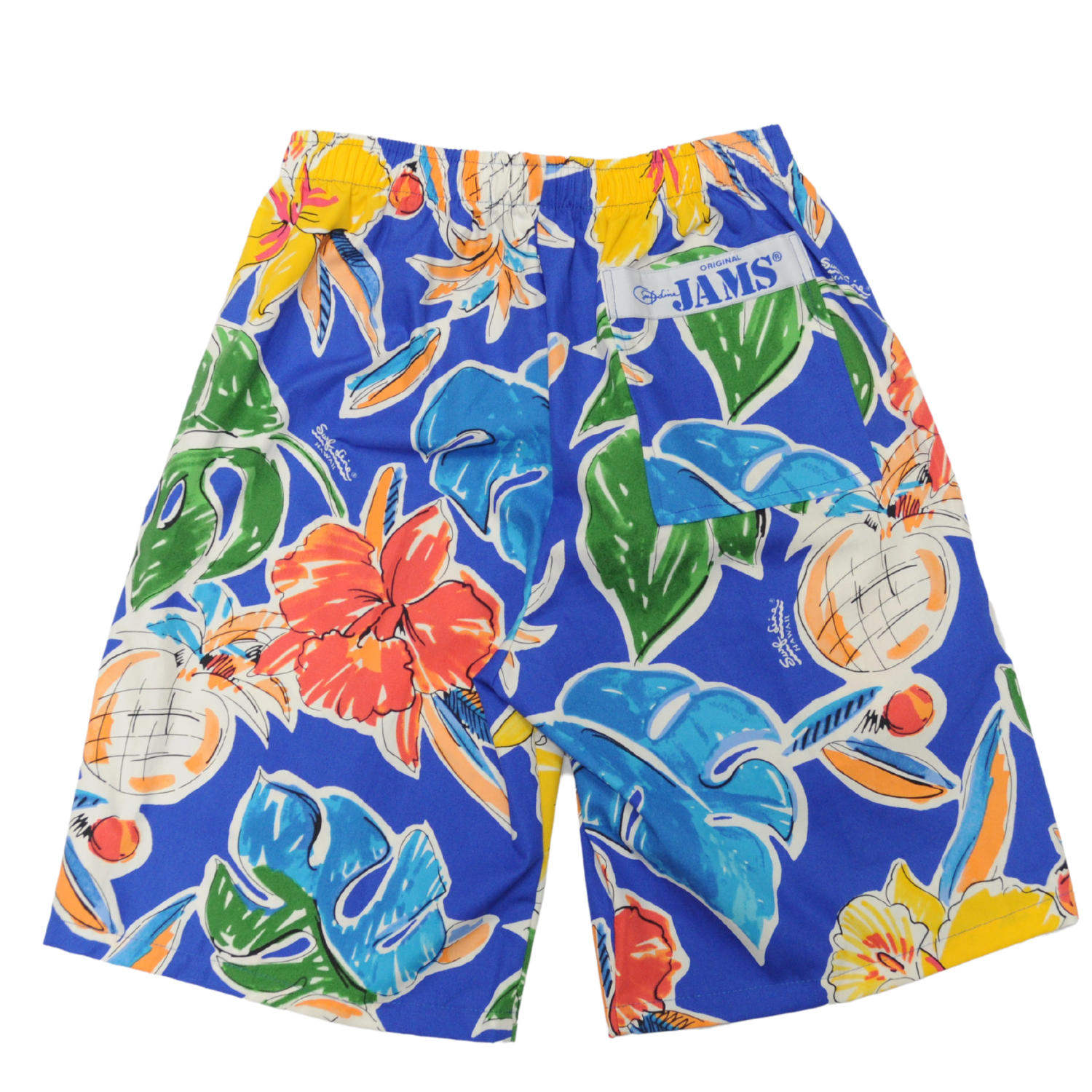Super Jams para hombre - Piña hibisco azul