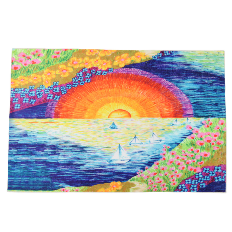 Alfombra 3'9" x 2'6" - Vela Atardecer