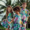 Girls' Hattie Dress:  XS(4/5) - L(12/14) - 'Akala (Pink) Capri