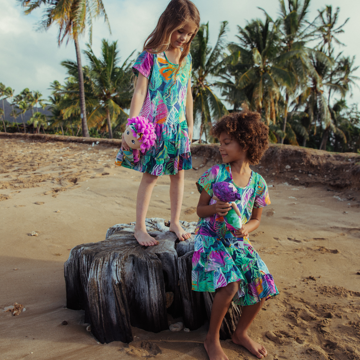 Girls sales capri dress