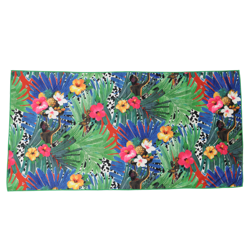 Microfiber Quick-Dry Beach Towel - Tropicala