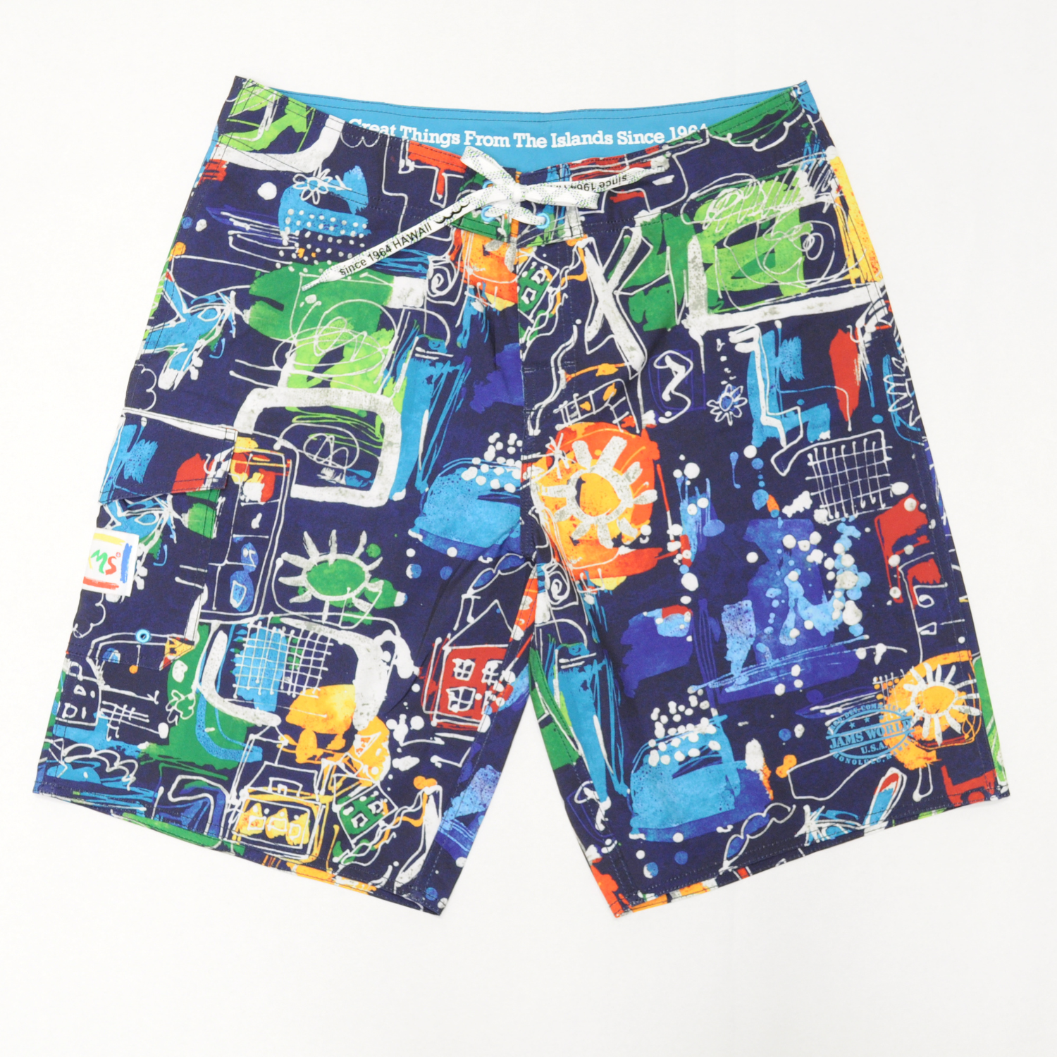 Boardshort classico da uomo - Clash Navy