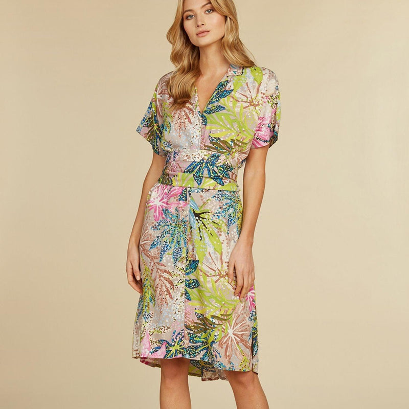 Shirt Dress - Sea Leaf - jamsworld.com