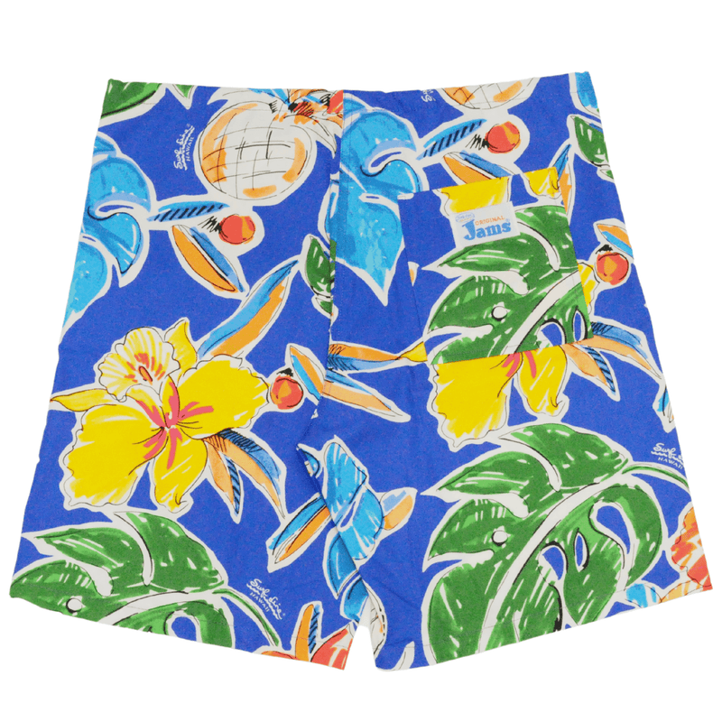 Original Jams Shorts - Pineapple Hibiscus Blue - jamsworld.com