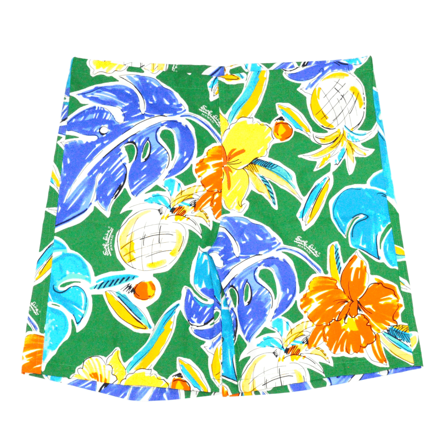 Original Jams Short - Ananas Hibiscus Vert - jamsworld.com