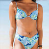 Bikini Top with Coconut Circle Ring - Blue Jay - jamsworld.com