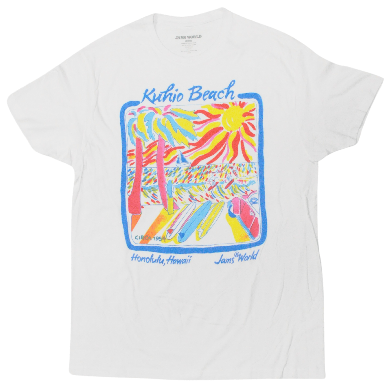 Kuhio Beach Jams World Tee - jamsworld.com