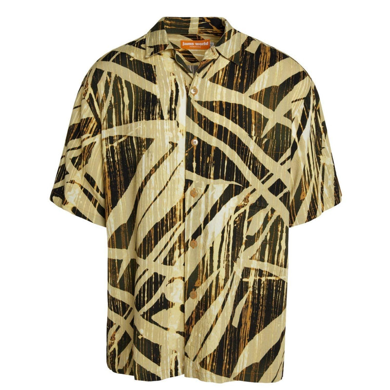 Men's Retro Shirt - Wood Grove Brown - jamsworld.com