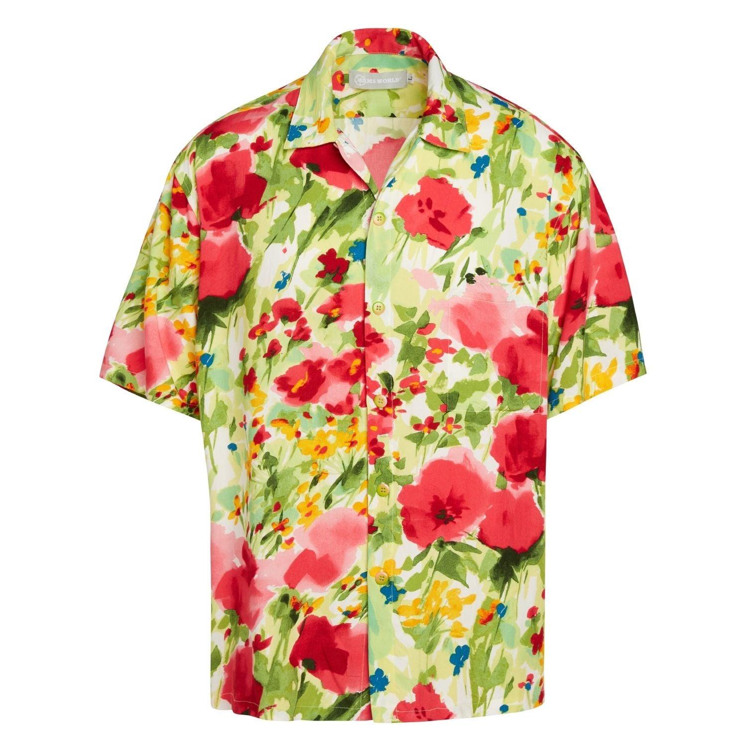 Camisa retro para hombre - Morning Glory - jamsworld.com