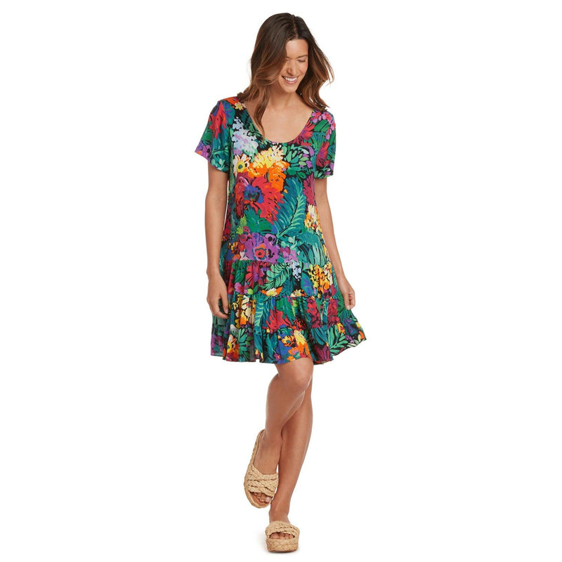 Vestido Hattie - Fiore Black - jamsworld.com