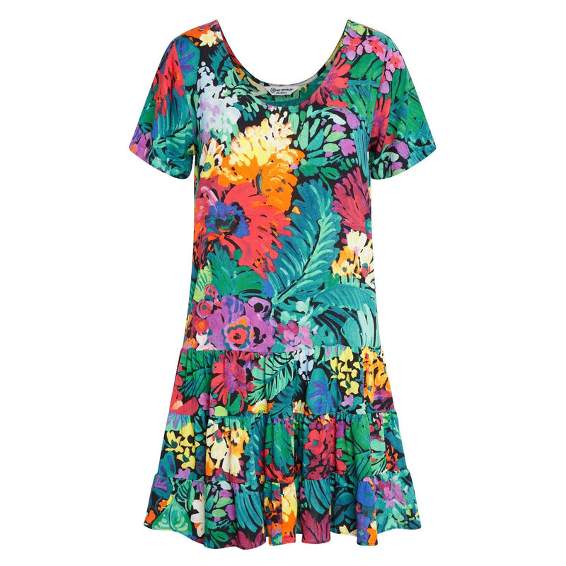 Vestido Hattie - Fiore Black - jamsworld.com