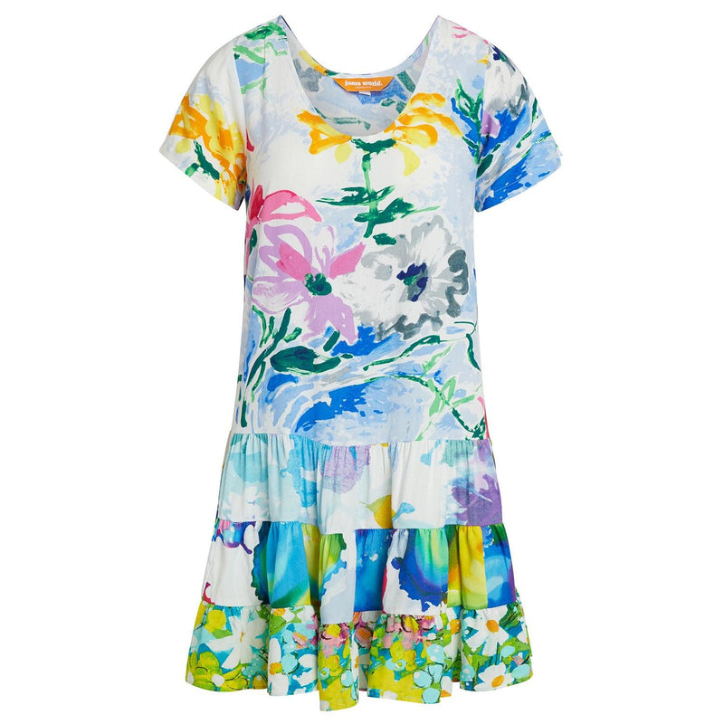 Hattie Dress - Marina - jamsworld.com