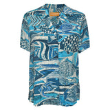 Top con stampa - Rainbow Runner Denim