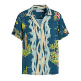Top Estampado - No Ka Oi Azul