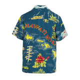 Top Estampado - No Ka Oi Azul