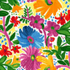 Print Top - Flower Party White - jamsworld.com