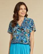 Print Top - Honu Island Blue - jamsworld.com