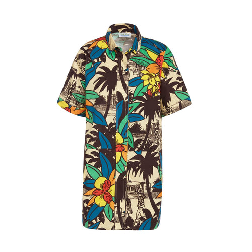Women's Good Living Shirt Dress - Surf Line Hawaii