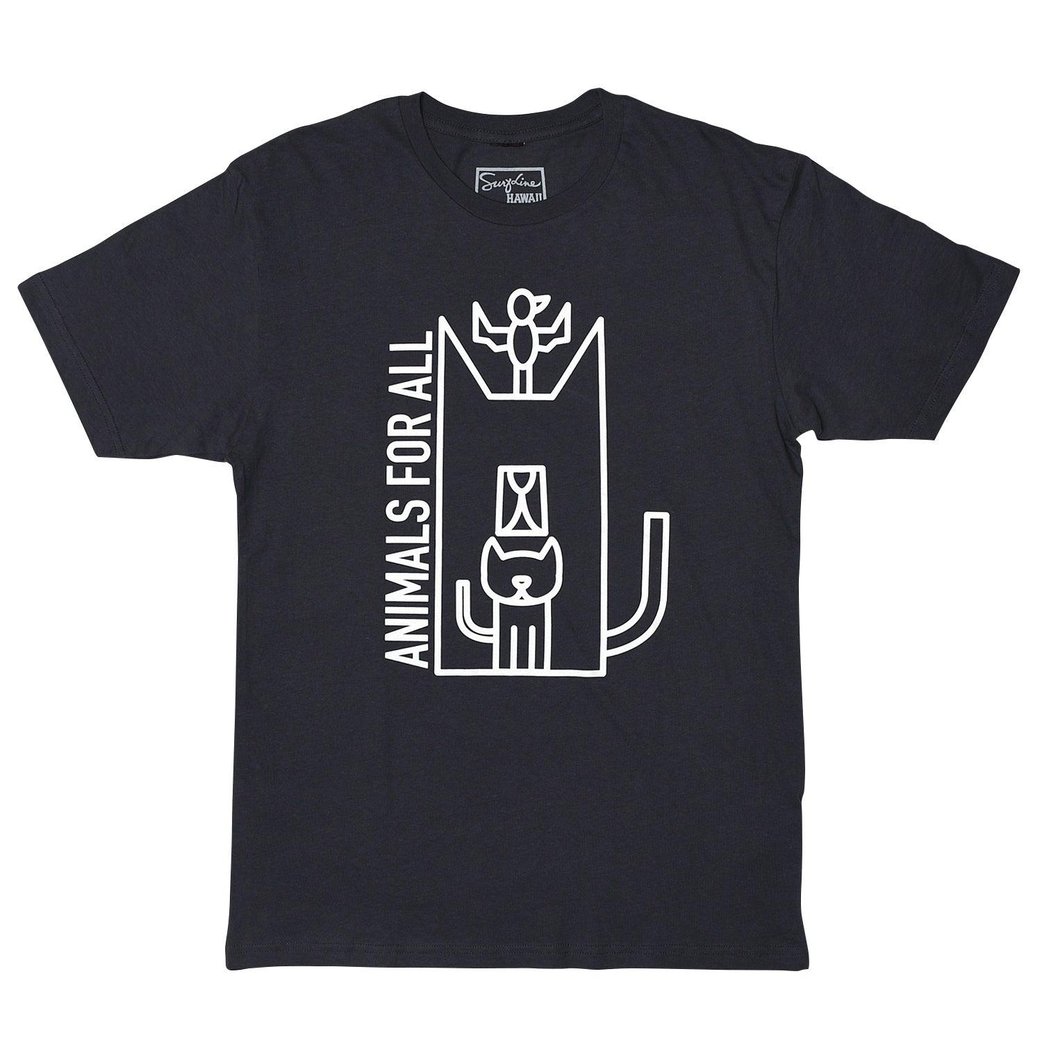 New Colors! Animals for All Adult Tee - Hawaiian Humane Society - jamsworld.com