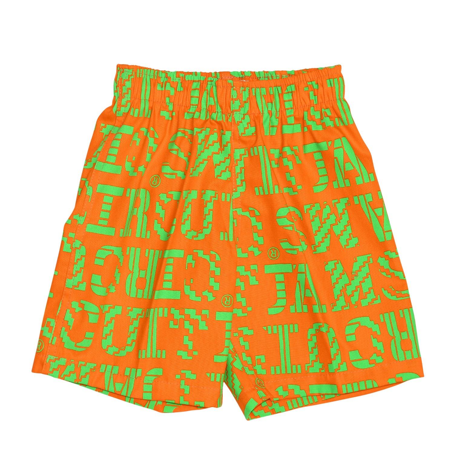 Short Boy's Super Jams - Word Track Naranja - jamsworld.com
