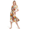 Button-Down Dress - Cassis - jamsworld.com