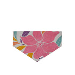 Pet Collar Scarf - Jams Dwarfana Natural & Dragon Fly Orange - jamsworld.com