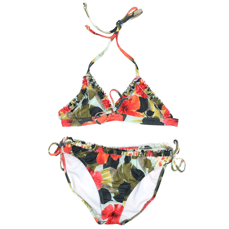 Bikini à volants pour fille - Hibiscus Palm - jamsworld.com
