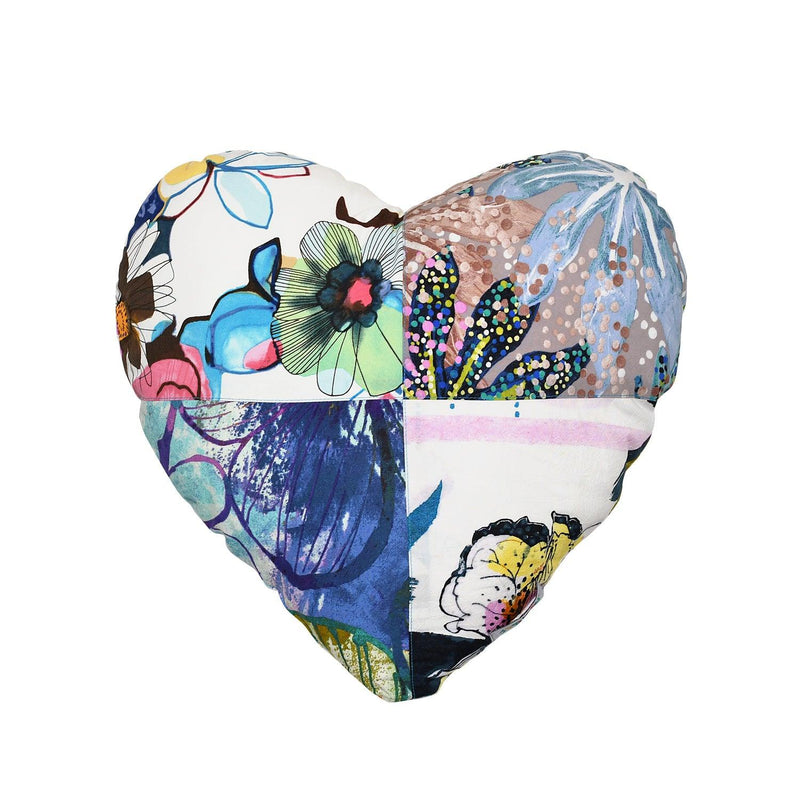 Patch Work Oreiller Coeur - jamsworld.com
