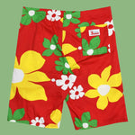 Makaha Long Short - Tradewinds Red - jamsworld.com