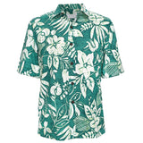 Chemise en coton pour hommes - Makana Yukata Vert - jamsworld.com