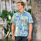 Camisa de corte moderno Archival Collection para hombre - Bluestone Yukata - jamsworld.com