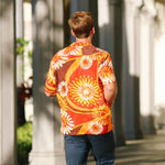 Men's Retro Shirt - Flower Explosion - jamsworld.com