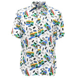 Chemise Slim Fit en coton pour hommes - Fast Lane - jamsworld.com