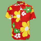 Camisa de algodón Original Jams para hombre - Tradewinds Red - jamsworld.com